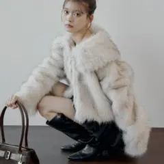 chico ファーショートコート