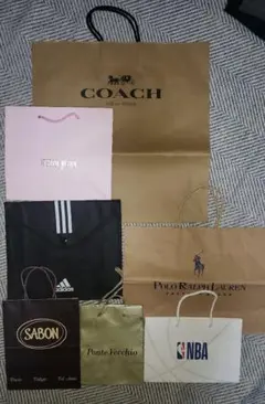 ブランドショッピングバッグセット