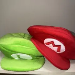 マリオ・ルイージ キャラクター帽子セット