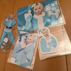 DeXeulitioこんちゃんクリスマスオンラインガチャ4点セット（未開封）