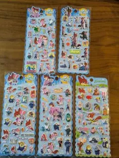 ズートピア キャラクターシール 5シートセット ディズニー