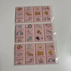San-X Universe チョコレートブロックシール 3枚セットのサムネイル