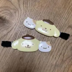 ポムポムプリン♡前髪クリップ