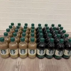 ⭐️お買い得⭐️大容量⭐️スターバックス　ブラック　カフェラテ　合計４０本 まとめ売りのサムネイル