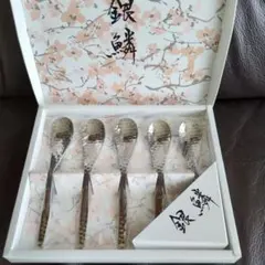 寒川神社 銀スプーン 5本セット 箱付き - メルカリ