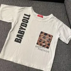 BABYDOLL Tシャツ 100cm ホワイト