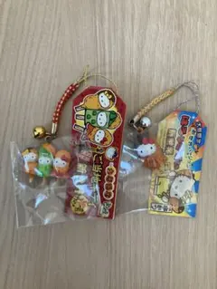 ご当地キティ ハローキティ 根付 大阪 串カツ 2点セット