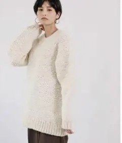 【Audrey and John Wad】ペルーニットプルオーバー