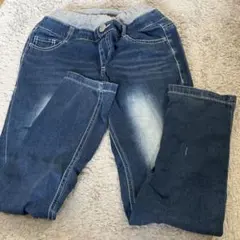 140サイズ ダークブルーデニムパンツ