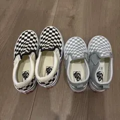 VANS キッズ スリッポン 2色セット