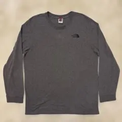 ノースフェイス★グレー　L◎L/S Tee★