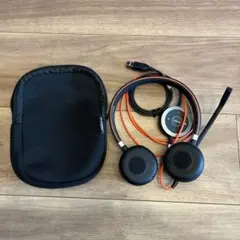 【未使用】 Jabra 有線ヘッドセット　オンイヤーヘッドフォン マイク付き