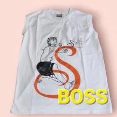 BOSS袖無しTシャツ BOSSタンクトップ BOSSノースリーブ