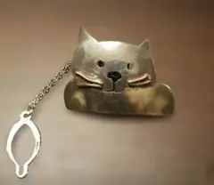 猫モチーフ ピンブローチ タイタック