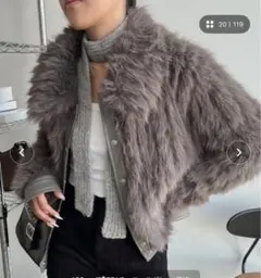 SHAGGIE グレー ファーコート フリーサイズ 2025年最新】SHAGGIE 毛皮・ファーコートの人気アイテム - メルカリ