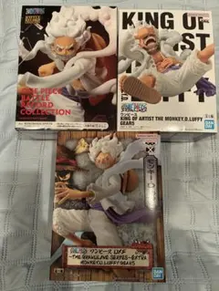ルフィ　ニカ　ギア5 KING OF ARTIST フィギュア　セット