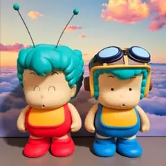 アラレちゃんこけし　ガッちゃん　フィギュア　Dr.スランプ Dr.スランプ アラレちゃん＆ガッちゃんがオシャレでかわいい“こけし”に