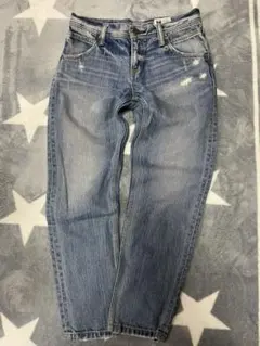 ロデオクラウンズ テーパードデニム S〜M