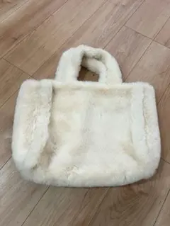 ボアトートバッグ