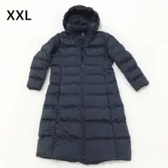 ユニクロ UNIQLO ウルトラライトダウン ロングコート 2XL ブラック