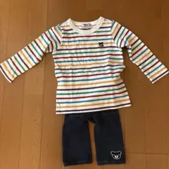 DOUBLE_B Tシャツ、スパッツ