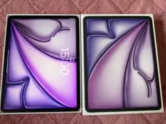 iPad Air 13インチ 128GB M2 パープル バッテリー98%