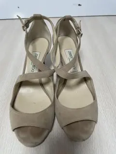 Jimmy Choo ベージュ サンダル　38