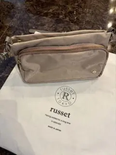 【新品】russet ベージュ ショルダーバッグ