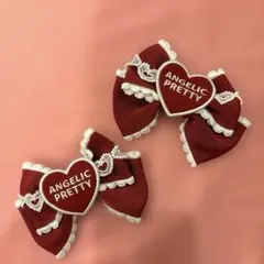 Angelic pretty キャンディ型クリップ 赤 - メルカリ
