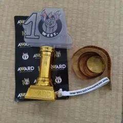 WEST 10th周年記念 LIVE TOUR AWARD ペンライト&銀テープ
