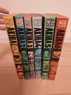 AKIRA 全巻初版 大友克洋 4巻 5巻 6巻 ハガキ付き