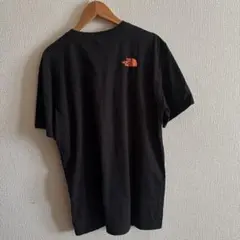 新品　THE NORTH FACE 黒 Tシャツ メンズM TNF 背面ロゴ