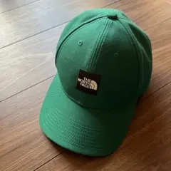 THE NORTH FACE 緑色キャップ