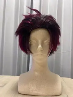 【即購入◎】コスプレ用ウィッグ 竈門炭治郎のサムネイル