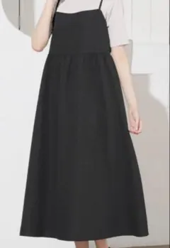 ハニーズ　キャミワンピース　ブラック　Lサイズ