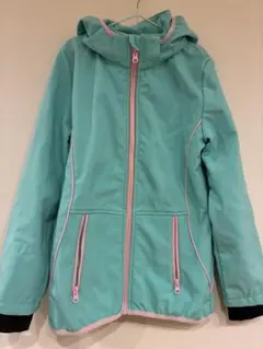 ウインドブレーカー キッズ アウター 防水 防風 140 スキーウェア