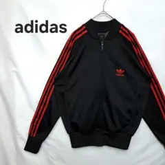 【美品】adidas　アディダス　トレフォイルロゴ　3本ライン　万国旗タグ