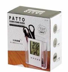 カクセー PATTO-パット- クリアスタンドクロック PT-04