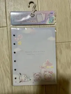 匿名配送　サンリオキャラクター シールバインダーリフィル　シール台紙