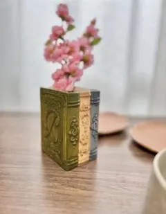 ブック 本 オブジェ 置物 花台 スタンド ガーデニング インテリア 雑貨 本 ブック 花台 オブジェ インテリア ガーデニング スタンド 置物 雑貨