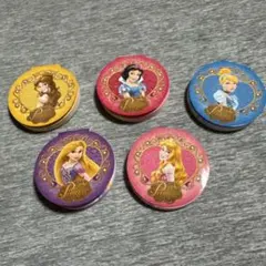 Disney Princess ミラー付きメモ帳 5種セット