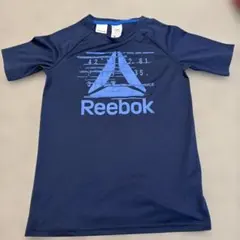 Reebok キッズ 半袖Tシャツ 140cm ネイビー