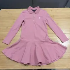 Polo Ralph Lauren ピンク ポロシャツワンピース
