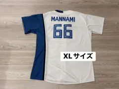 ファイターズ 万波 中正 #66 ユニフォーム XLサイズのサムネイル