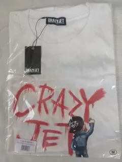 清木場俊介　CRAZY JET Tシャツ ホワイト Mサイズのサムネイル