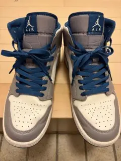 【27.5cm】Nike Air Jordan 1 Mid True Blue