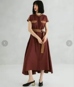 【美品】UNITED TOKYO 麻調開襟シャツワンピース ユナイテッドトウキョウ 麻調開襟シャツワンピース - メルカリ