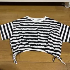 ZARA ボーダー Tシャツ 140cm 美品のサムネイル