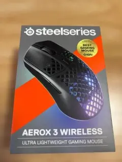SteelSeries AEROX 3 WIRELESS マウス