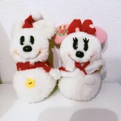 東京ディズニーリゾート　クリスマス2008 ミッキー・ミニー　ぬいぐるみセット